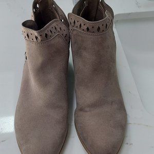 Tan ankle boots
